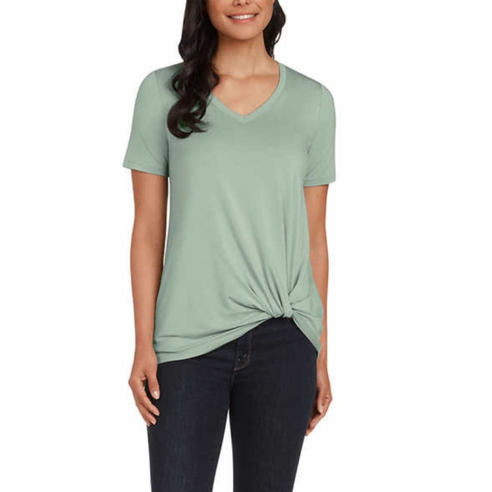 NWT Matty M Ladies' Twist Knot Top